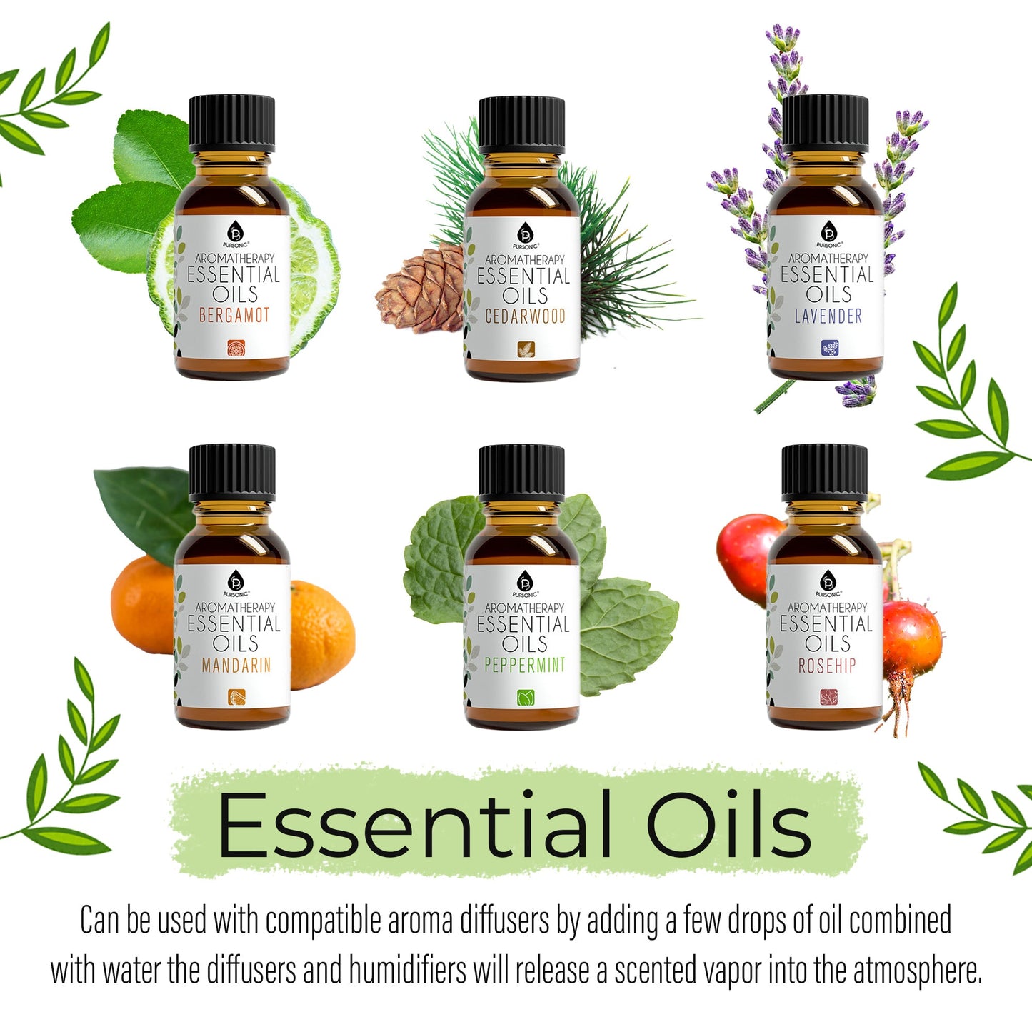 14 Pack Aromatherapy Essential Oil Gift Set for Relaxation & Wellness-3