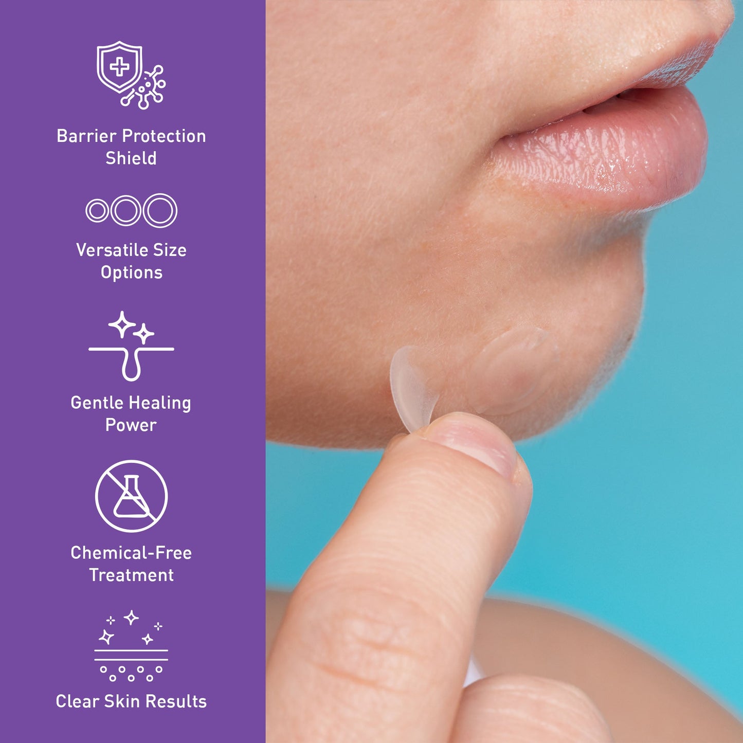Pursonic Complete At-Home Facial Spa Bundle – Facial Steamer, 7-in-1 LED Light Therapy Device & Hydrocolloid Pimple Patches-3