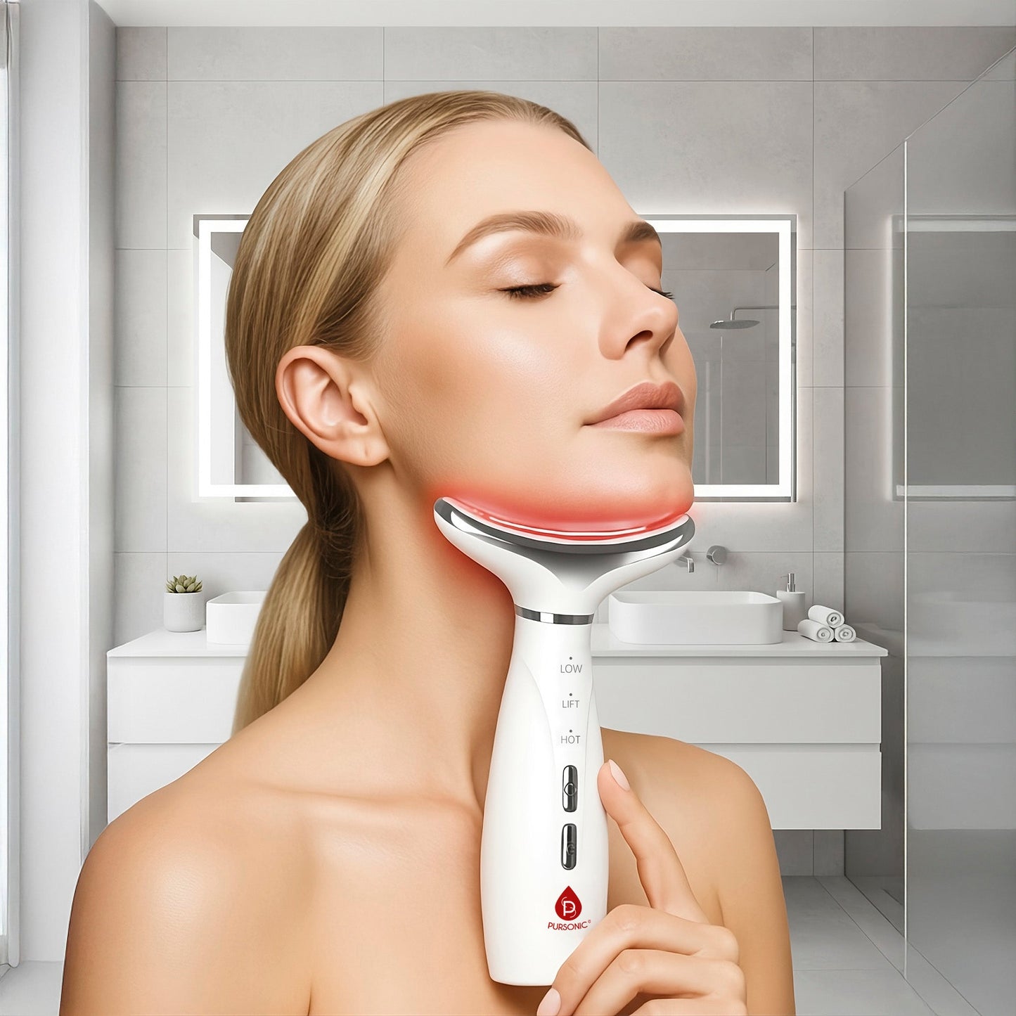 7-in-1 Facial Therapy Device & Anti-Aging Serum Bundle