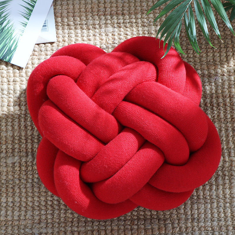 Office Nap Knot Throw Pillow Soft Sofa Cushion for Comfort-4