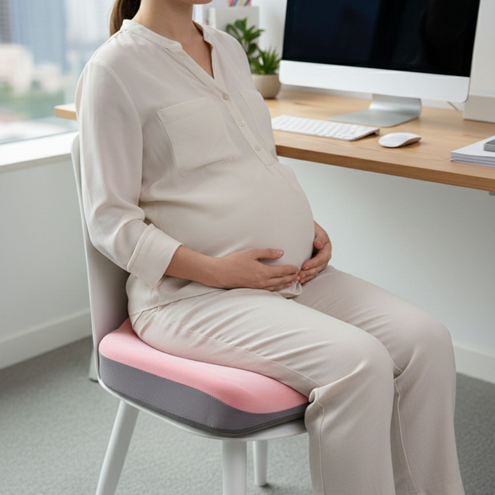 Maternity Seat Cushion Orthopedic Support for Pregnancy Comfort-1