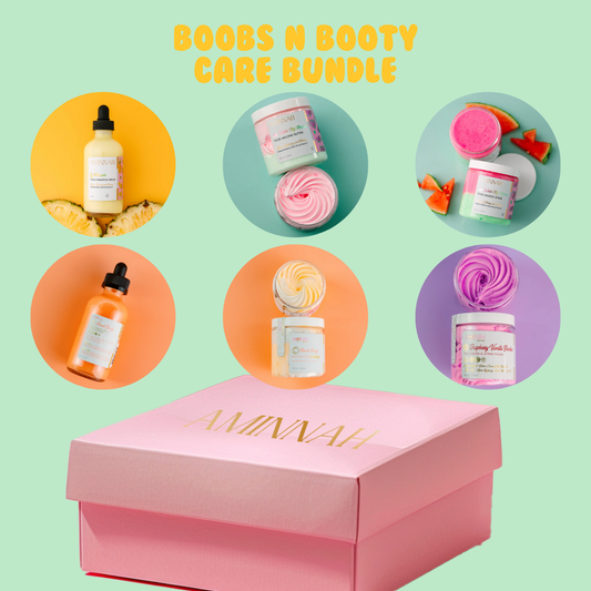 Body Firming & Lifting Care Bundle – Butters, Serums & Sugar Scrubs
