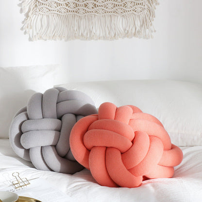 Office Nap Knot Throw Pillow Soft Sofa Cushion for Comfort-3