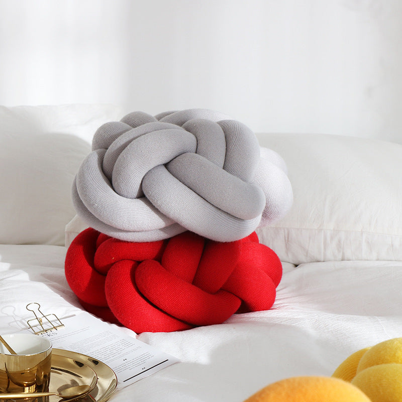 Office Nap Knot Throw Pillow Soft Sofa Cushion for Comfort-2