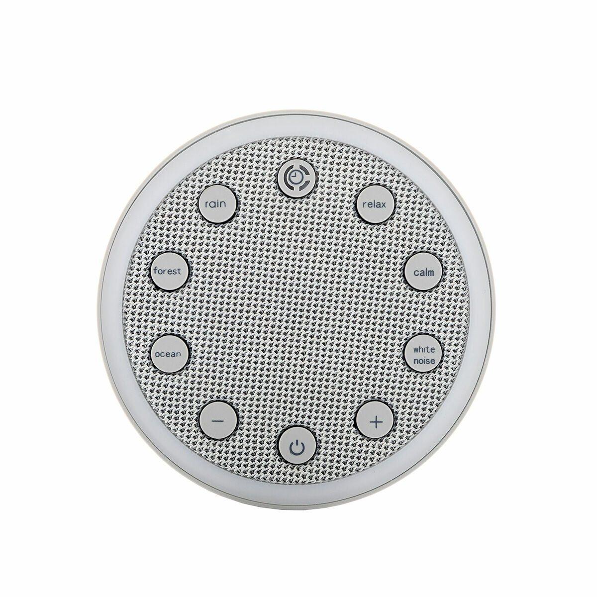 White Noise Sleep Machine Slewel InnovaGoods Rechargeable Sound Light-2