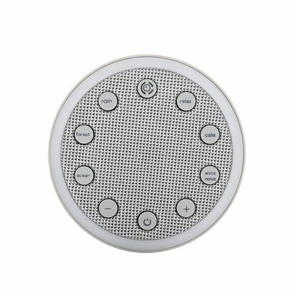 White Noise Sleep Machine Slewel InnovaGoods Rechargeable Sound Light-2