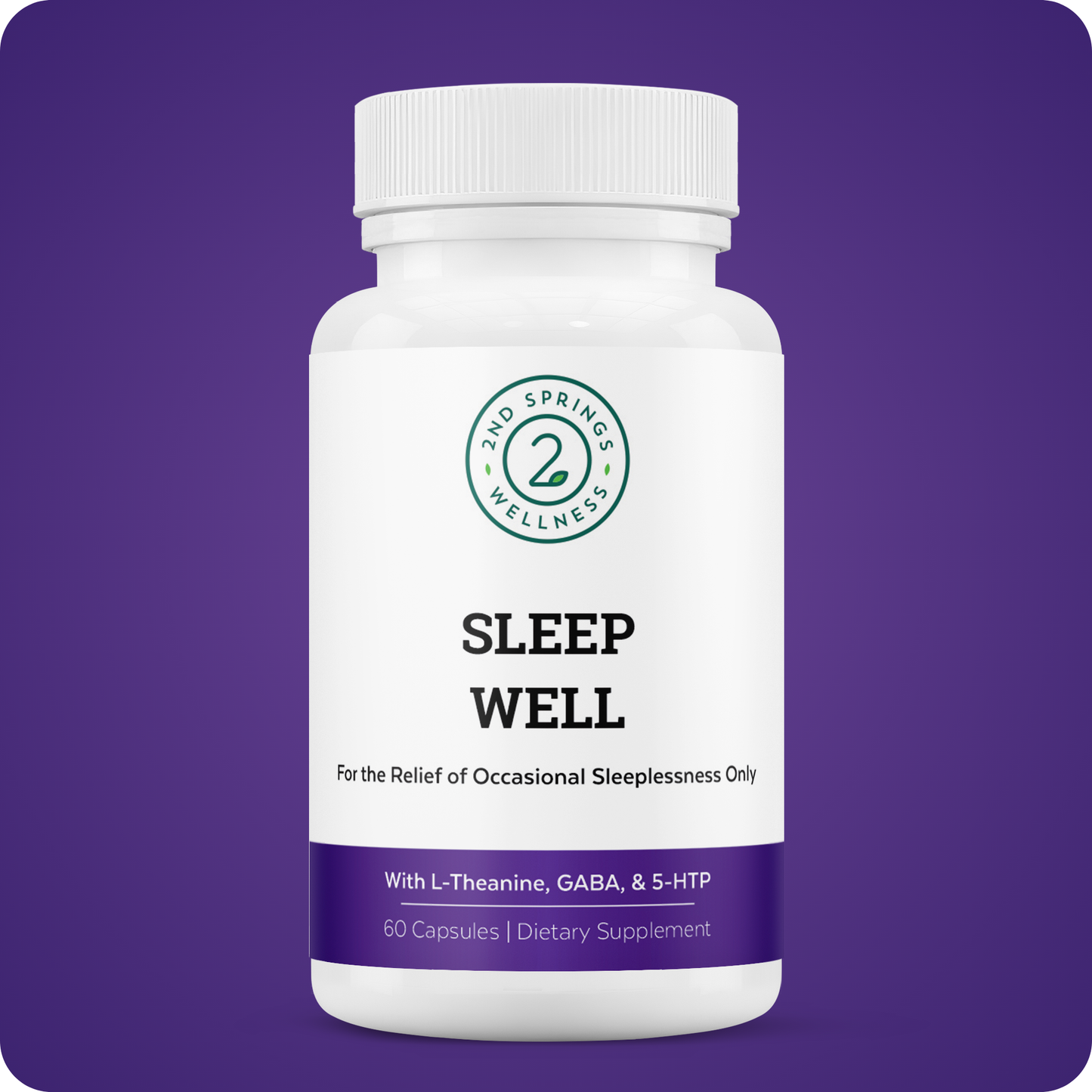 Sleep Well Stress Relief & Sleep Support Formula-0
