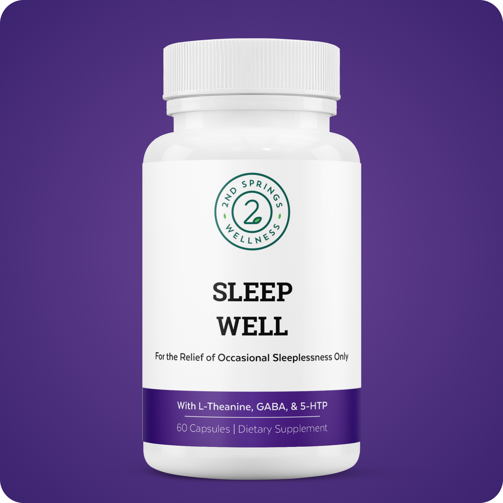 Sleep Well Stress Relief & Sleep Support Formula-0