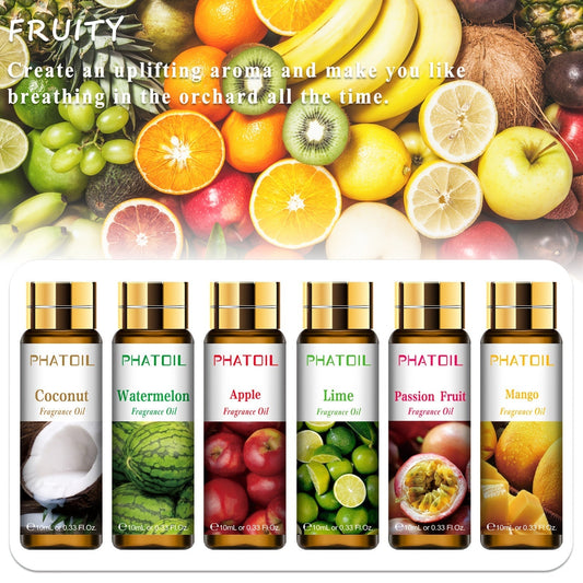 9pcs Fragrance Oil Set for Diffusers & Soap Making