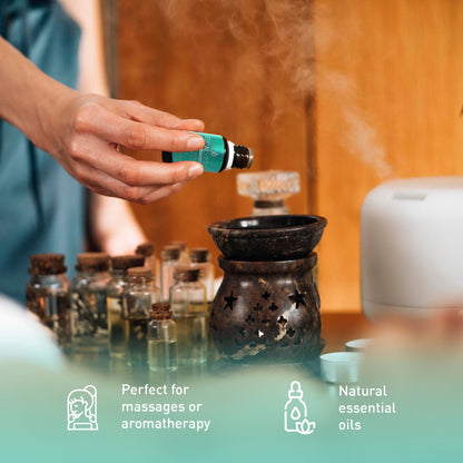 Zen Luxury Wellness Bundle | Gemstone Necklace, Aroma Diffuser & Essential Oils