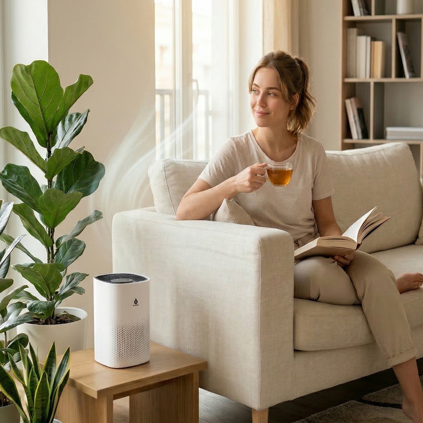 True HEPA Air Purifier – Clean Air for Your Wellness Sanctuary-3