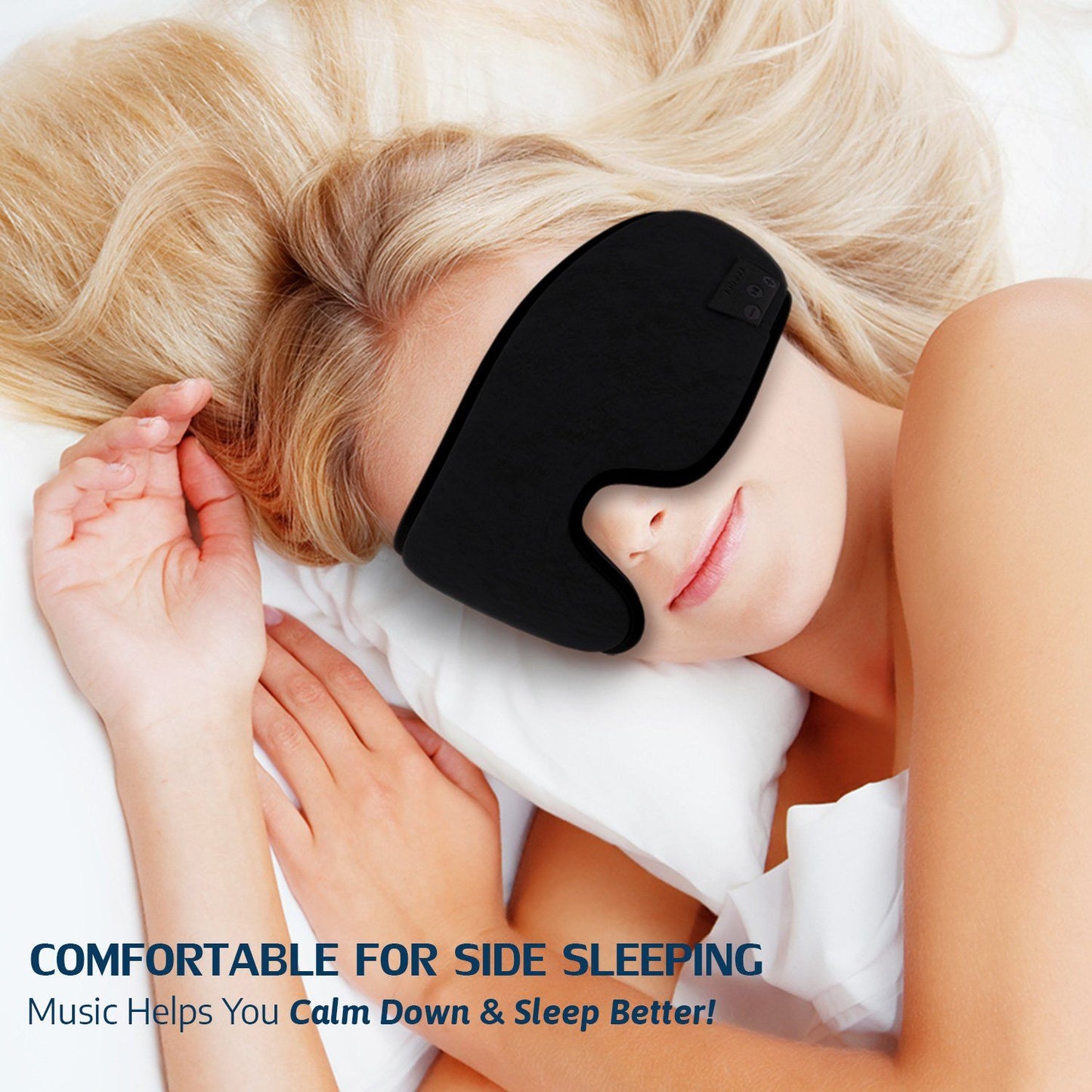 SERENITY Wireless Sleep Mask Headphones | Bluetooth 5.0 Eye Mask-1