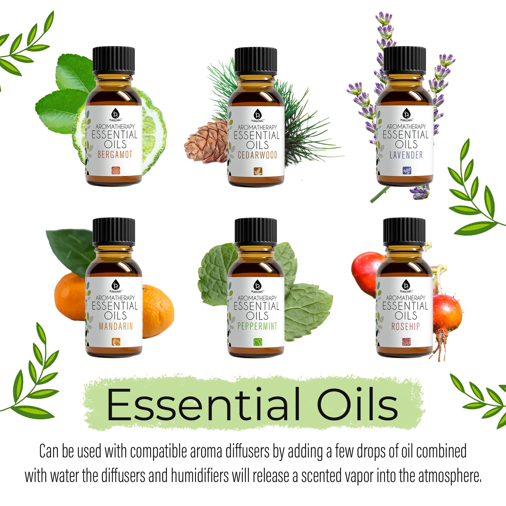 14 Pack Aromatherapy Essential Oil Gift Set for Relaxation & Wellness-3