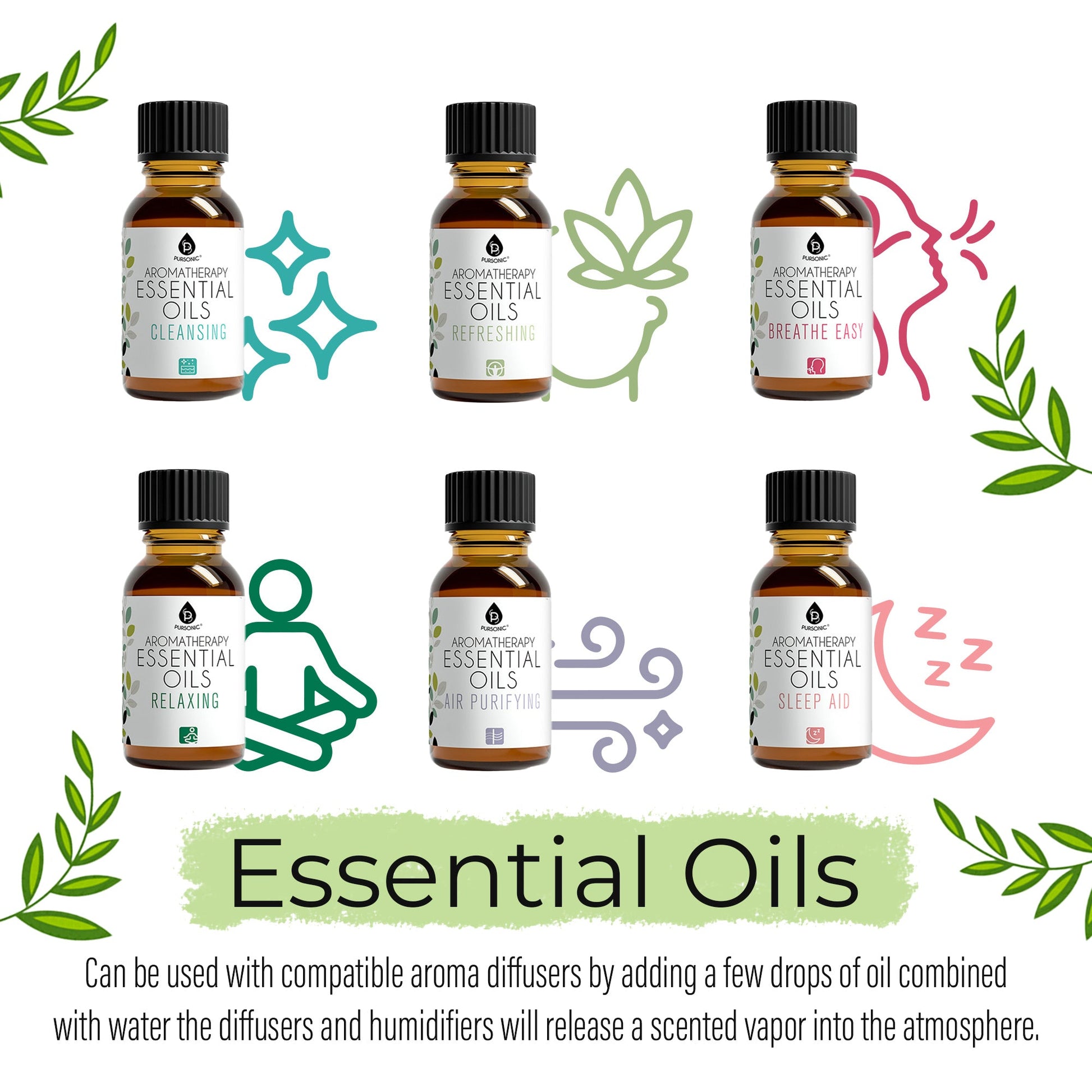14 Pack Aromatherapy Essential Oil Gift Set for Relaxation & Wellness-2