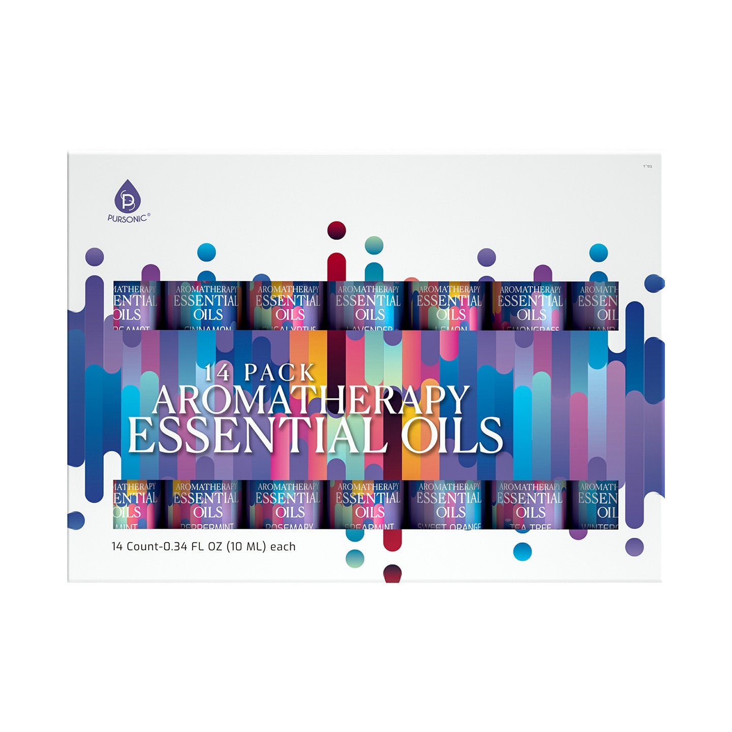 Aromatherapy Essential Oil Collection – 14 Pure Oils for Relaxation & Wellness-0