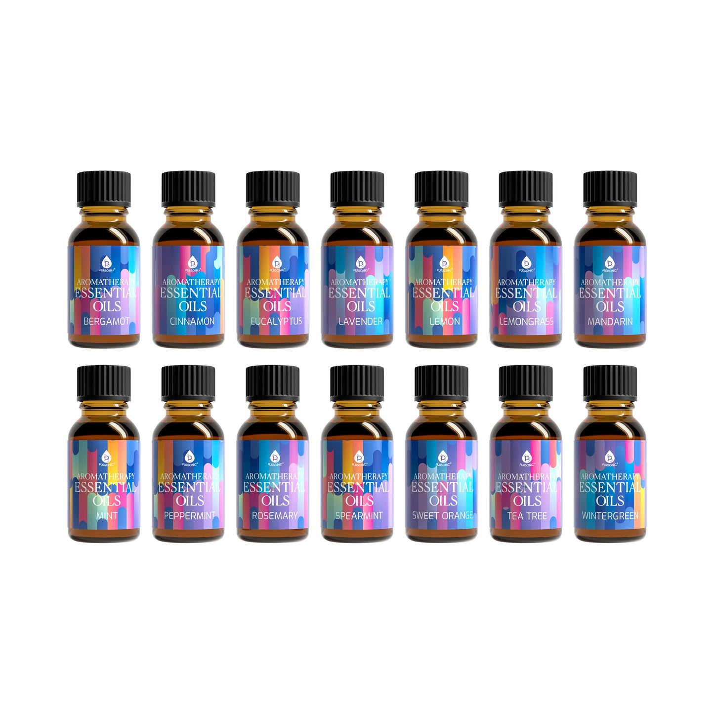 Aromatherapy Essential Oil Collection – 14 Pure Oils for Relaxation & Wellness-1