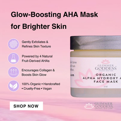 Organic AHA Face Mask – Renewing Treatment for Exfoliation & Glow