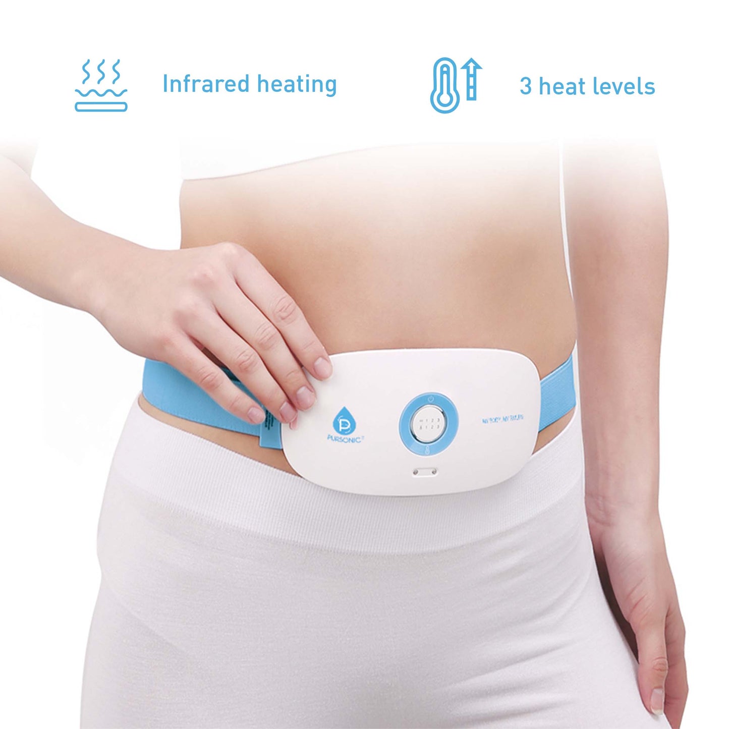 Heat & Vibration Comfort Bundle – Chair Massager & Stomach Relief Massager-2