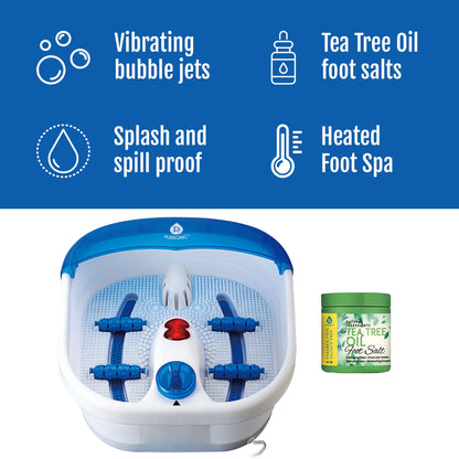 Ultimate Recovery Ritual – Shiatsu Back Massager & Heated Foot Spa Bundle-1