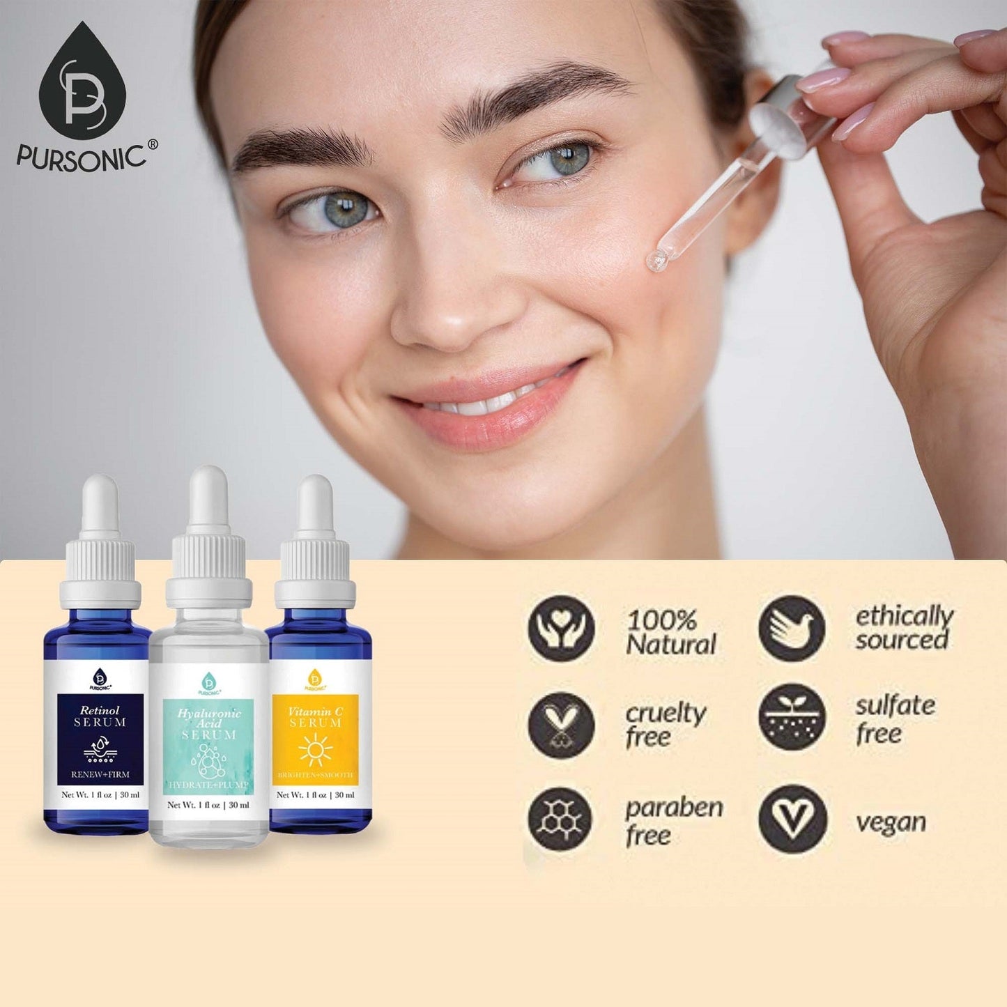 7-in-1 Facial Therapy Device & Anti-Aging Serum Bundle