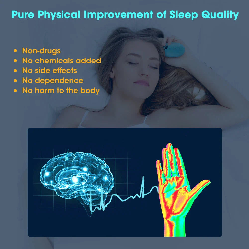 Handheld Sleep Aid Device for Insomnia Anxiety Relief Portable Therapy