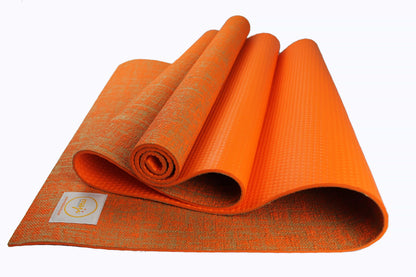 Maji Sports Jute Premium Eco Yoga Mat & Foot Massager | Natural Jute + PER