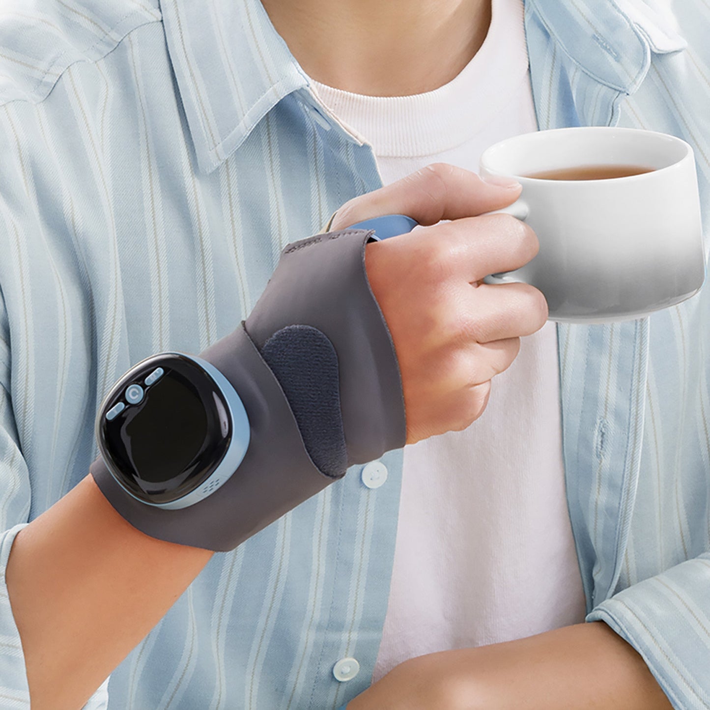 Electric EMS Wrist Massager | Adjustable Support for Daily Comfort