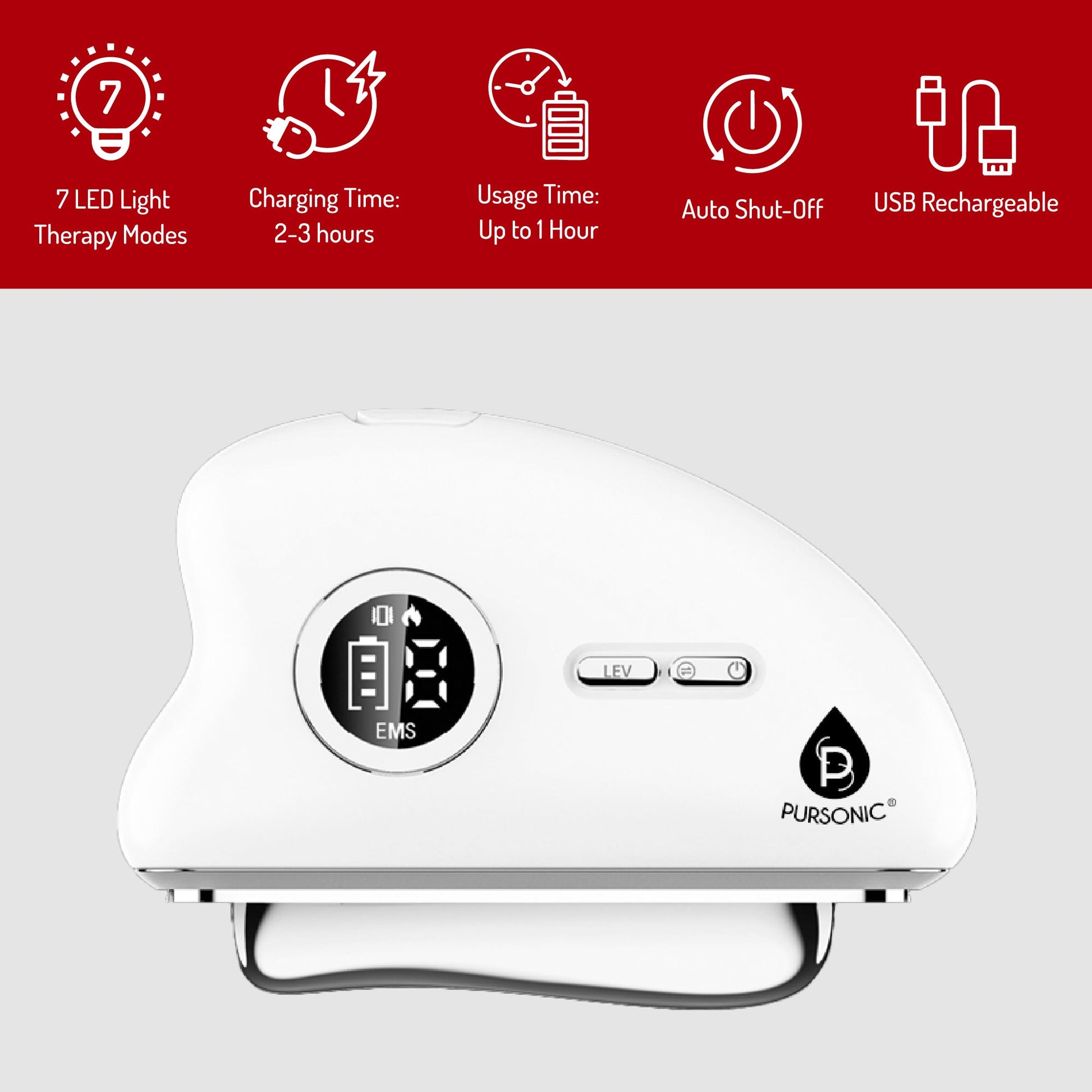 7-in-1 LED Light Therapy Beauty Wand – Professional Skin Renewal Device-1