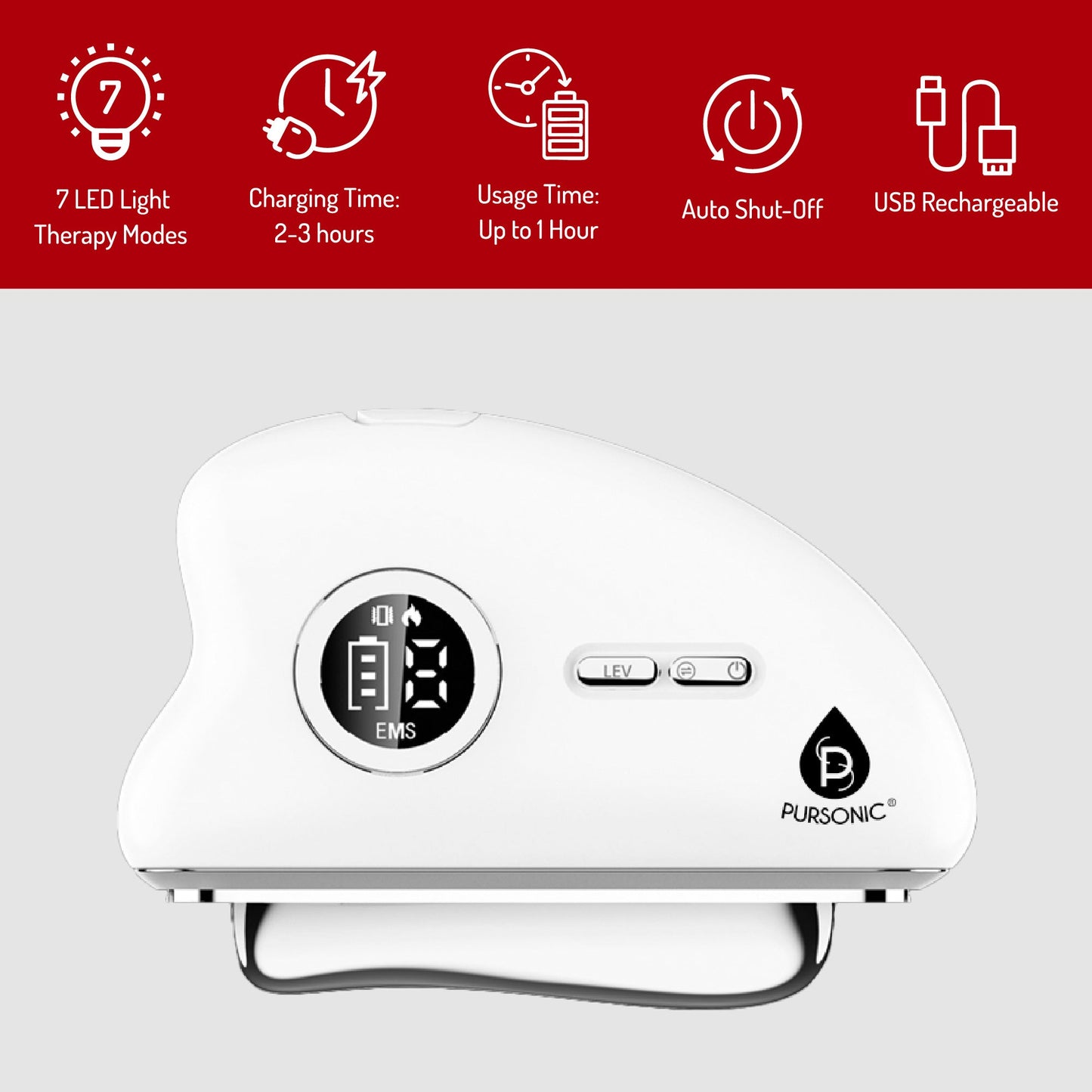 LED Rejuvenation Duo: Eye Mask & 7-in-1 Light Therapy Device