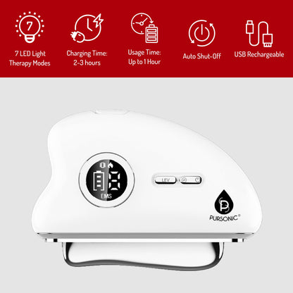 LED Rejuvenation Duo: Eye Mask & 7-in-1 Light Therapy Device