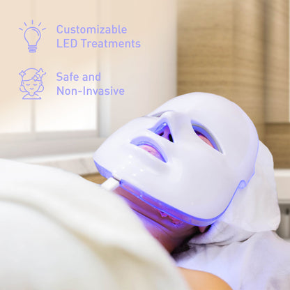 Total Glow Ritual Set – LED Face Mask & Sculpting Wand Duo-1