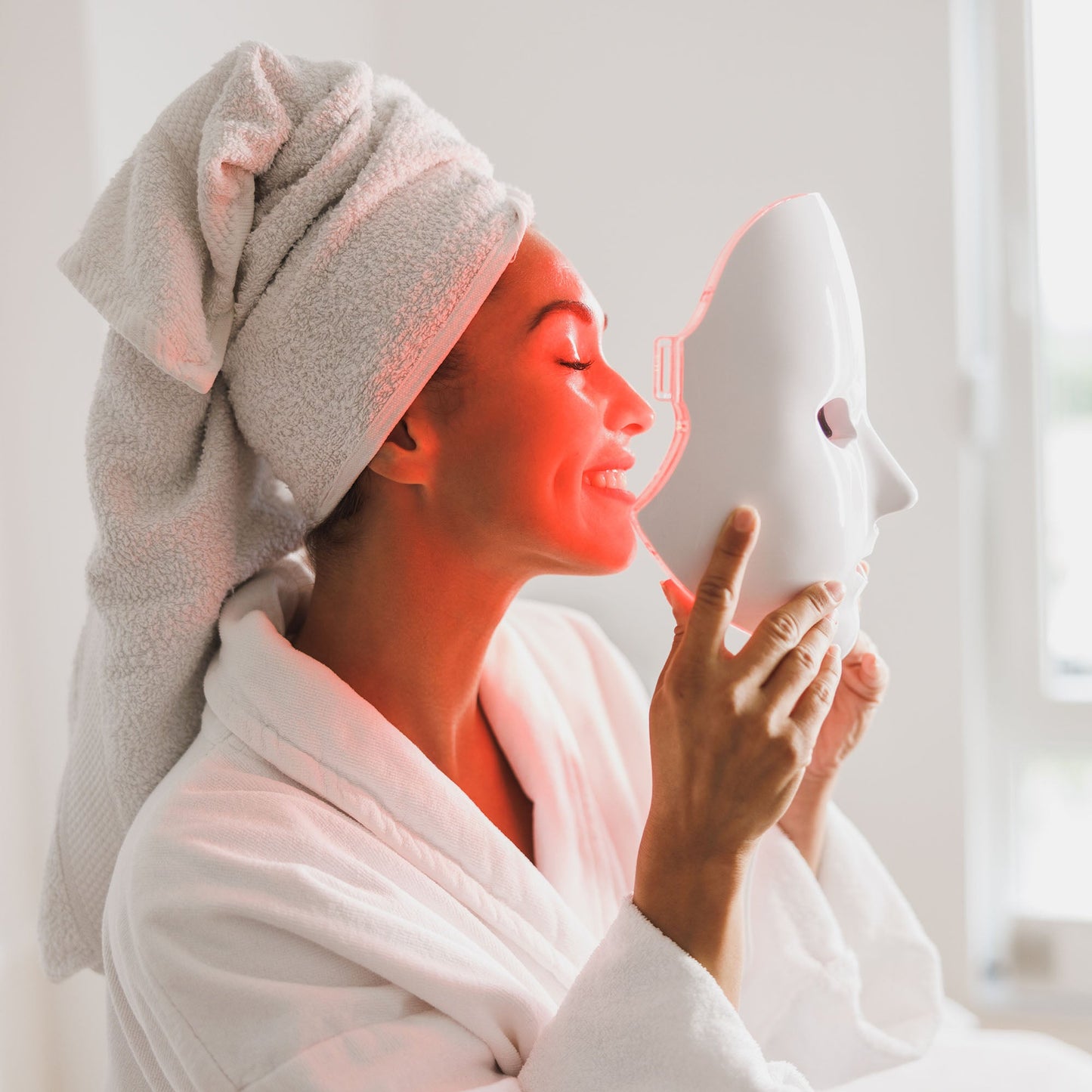 The Ultimate Glow Set: 2 Pursonic 7-in-1 Therapy Devices & LED Face Mask