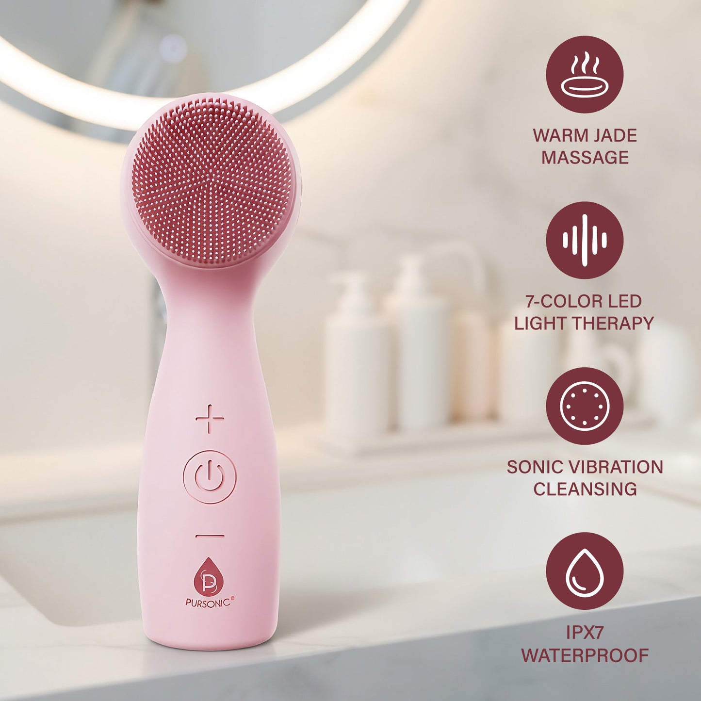 Radiance Ritual Device – 3-in-1 Sonic Cleanse, Heated Jade & LED Light Therapy-1
