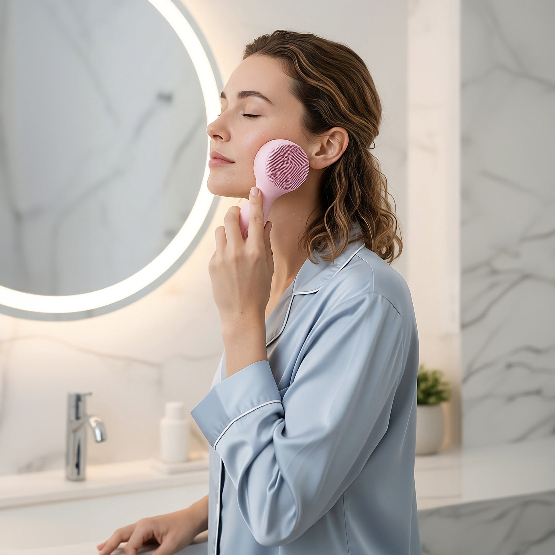 Radiance Ritual Device – 3-in-1 Sonic Cleanse, Heated Jade & LED Light Therapy-2