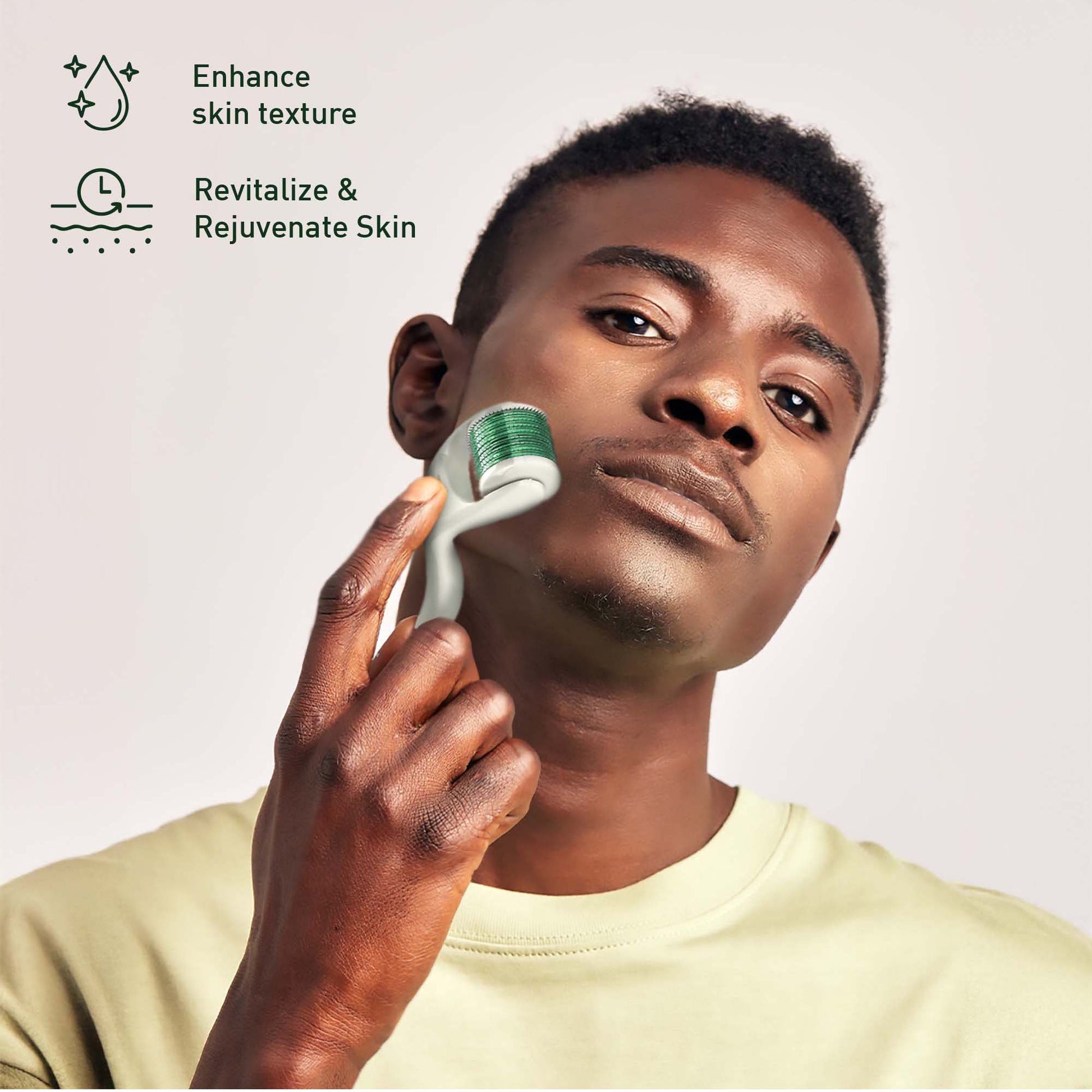 Advanced Skin Renewal Bundle – Facial Cleansing Brush, Anti-Aging Serum & Derma Roller-1