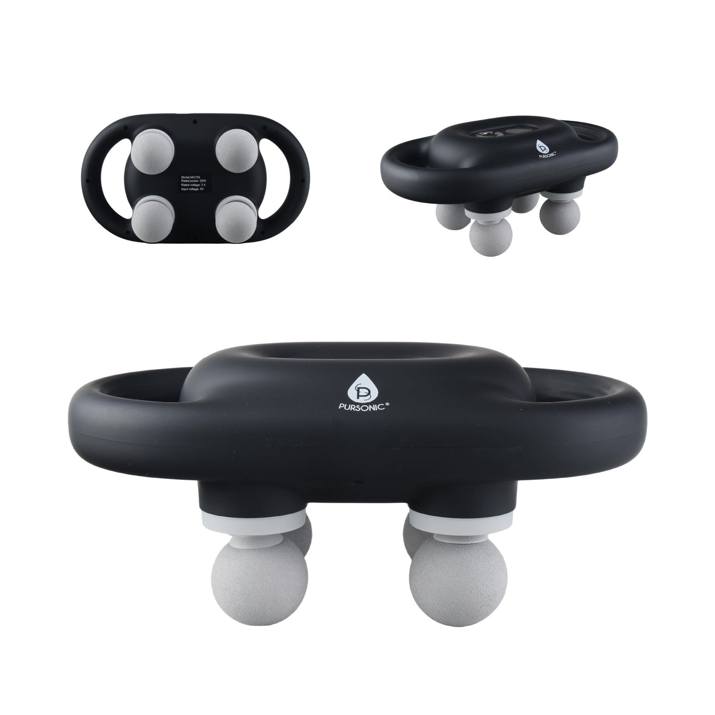 Percussion Powerhouse: 9-Speed Professional & 3-Speed Portable Massage Gun Set
