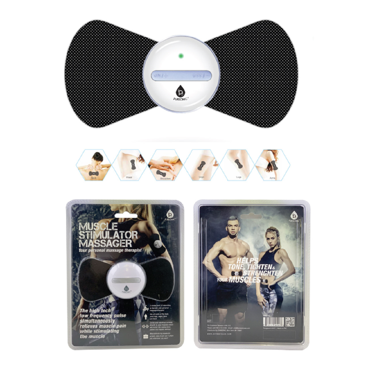 Wireless Muscle Stimulator Pulse Massager-2