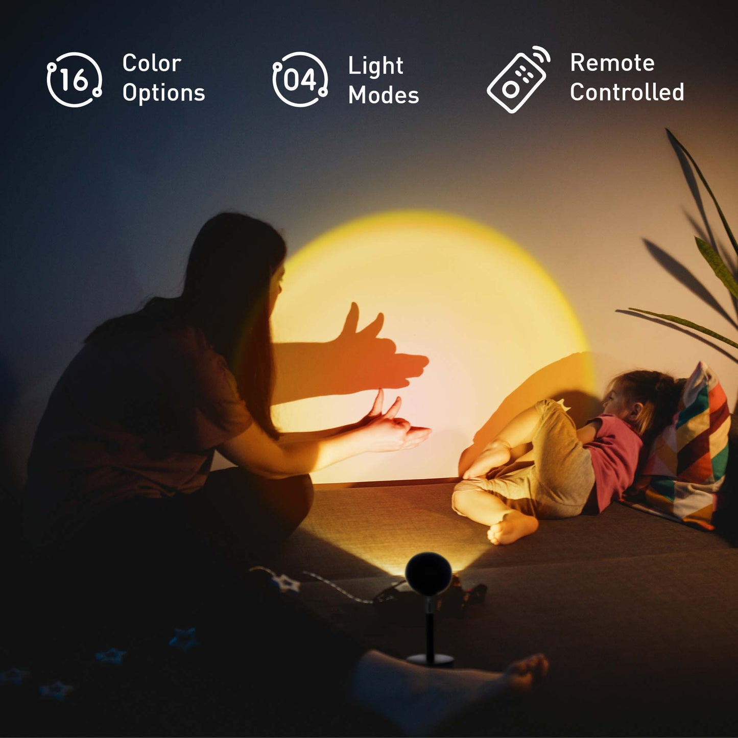 Sunset Projector Lamp – Warm Ambient Glow for Your Relaxation Ritual-1