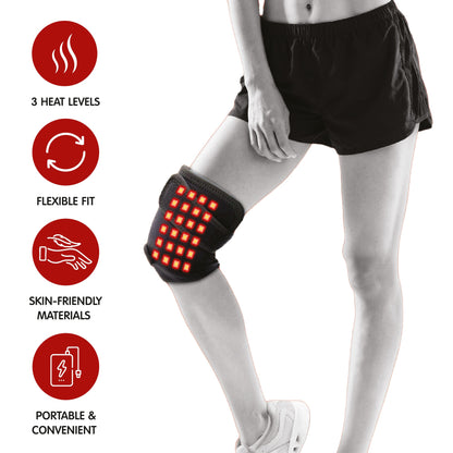 Pursonic Red Light Therapy Knee Pad – Targeted Relief for Knee Pain, Stiffness & Recovery