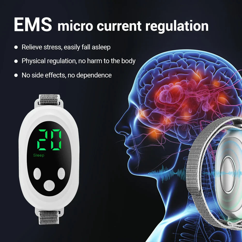 Intelligent Sleep Aid Device for Anxiety Relief and Insomnia Soothing White-2
