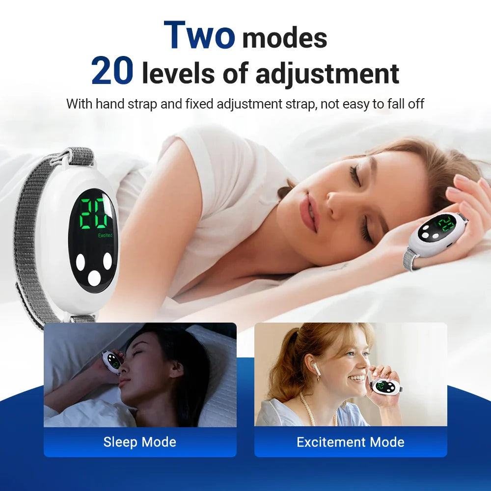 Intelligent Sleep Aid Device for Anxiety Relief and Insomnia Soothing White-3