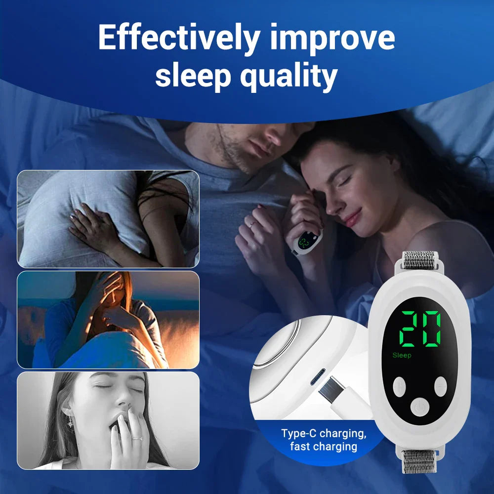 Intelligent Sleep Aid Device for Anxiety Relief and Insomnia Soothing White-4