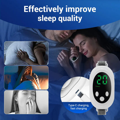 Intelligent Sleep Aid Device for Anxiety Relief and Insomnia Soothing White-4