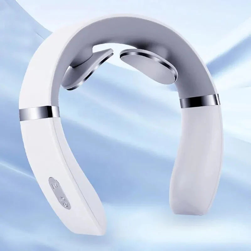 Portable Cervical Neck Shoulder Massager Deep Tissue Warm Pressing Care-0
