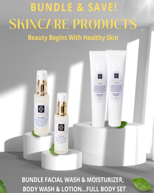 Women's Skincare Bundle | Anti Acne, Anti Aging & Dry Skin Sets | Jasmine