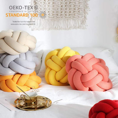 Office Nap Knot Throw Pillow Soft Sofa Cushion for Comfort-0