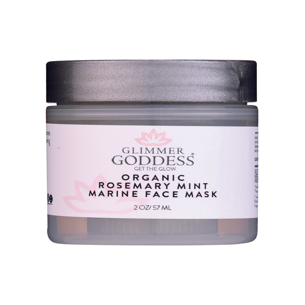 Organic Rosemary Mint Algae Face Mask | Seaweed & Bentonite Clay