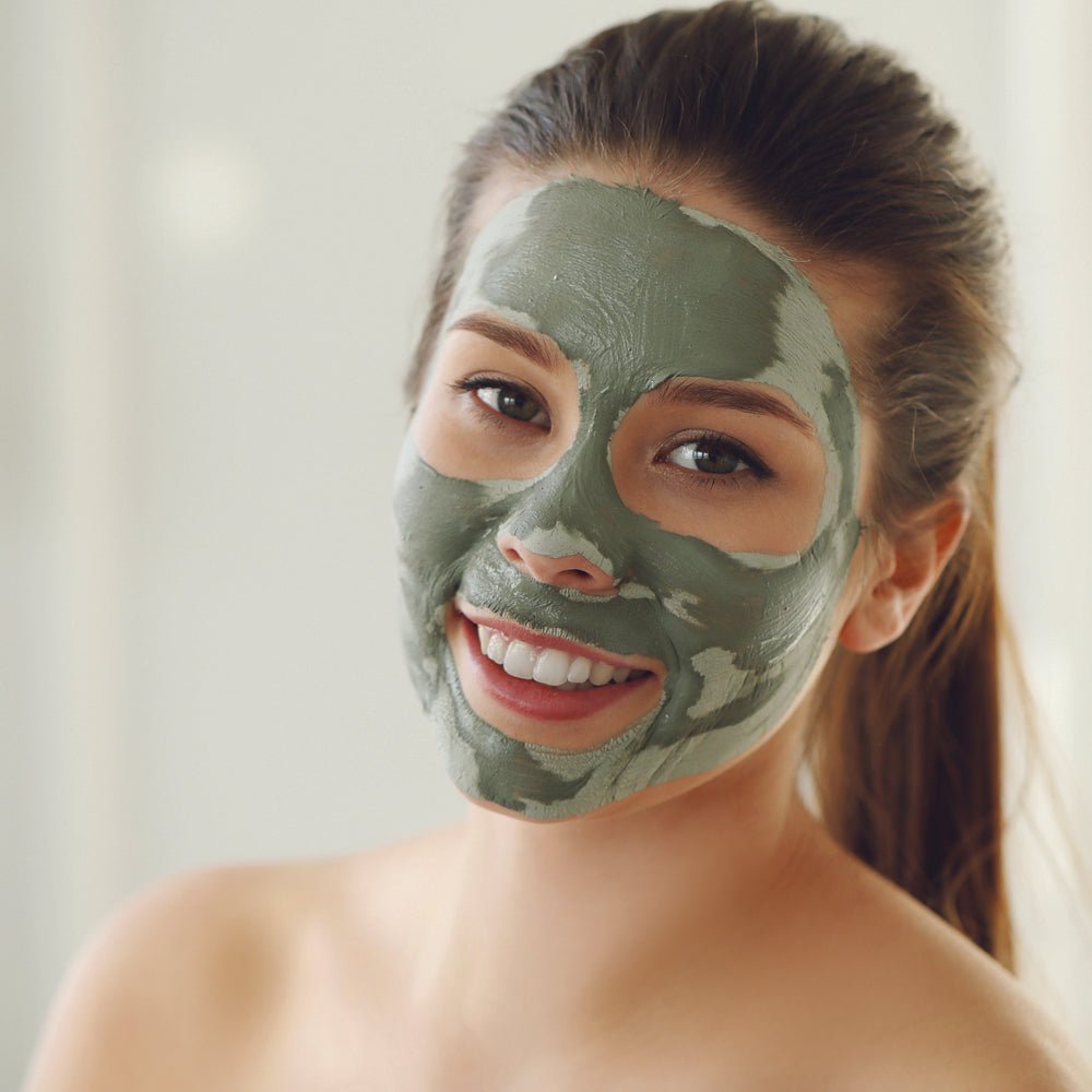 Organic Rosemary Mint Algae Face Mask | Seaweed & Bentonite Clay